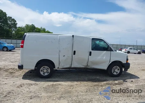 2020 Chevrolet Express Cargo Rwd 2500 Regular Wheelbase Wt из США, поврежденный, VIN 1GCWGAFG9L1207050